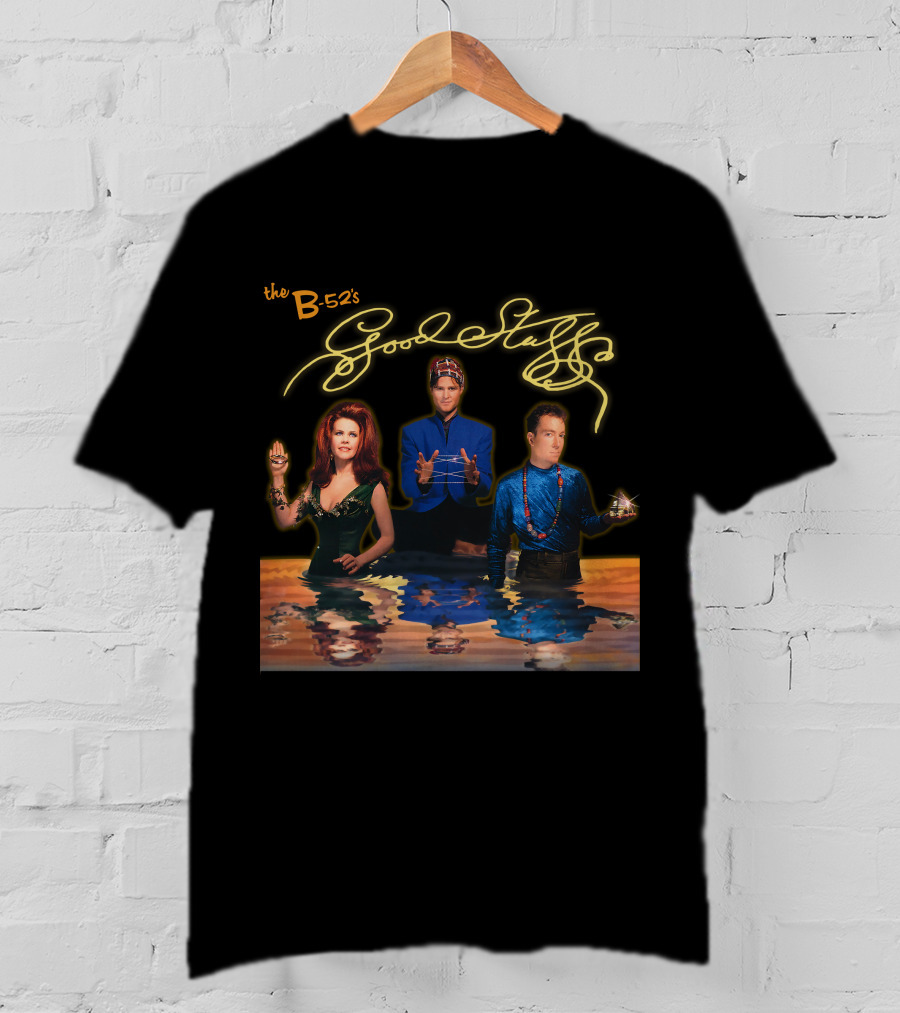 The B-52'S Good Stuff Album Cover Art Water Reflection T-Shirt