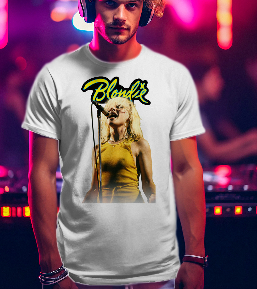 Blondie Bld 21 Vintage Concert Photo T-Shirt