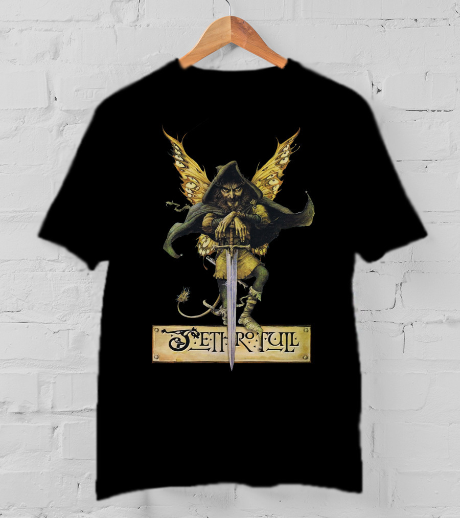 Jethro Tull Fairy Warrior With Sword And Wings T-Shirt