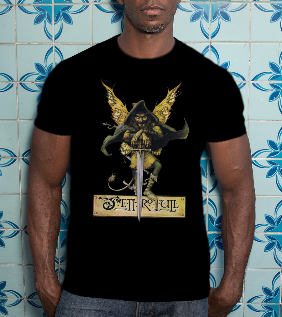 Jethro Tull Fairy Warrior With Sword And Wings T-Shirt
