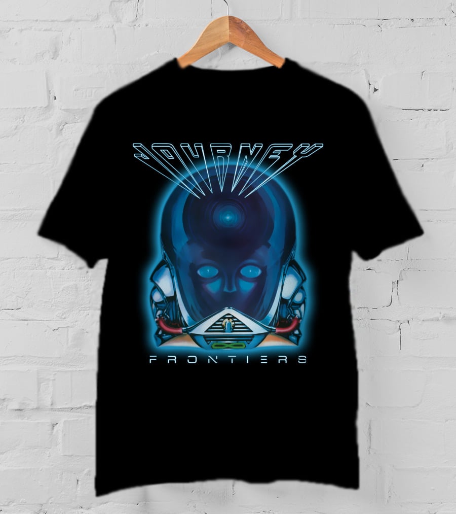 Journey Frontiers 6 Iconic Sci-Fi Album Cover Art T-Shirt