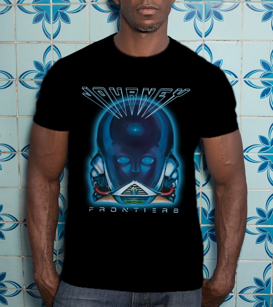 Journey Frontiers 6 Iconic Sci-Fi Album Cover Art T-Shirt