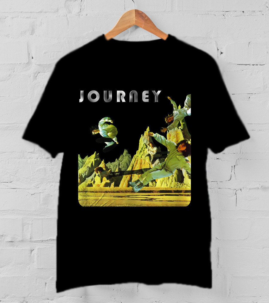 Journey Space-Themed Surreal Landscape Adventure T-Shirt
