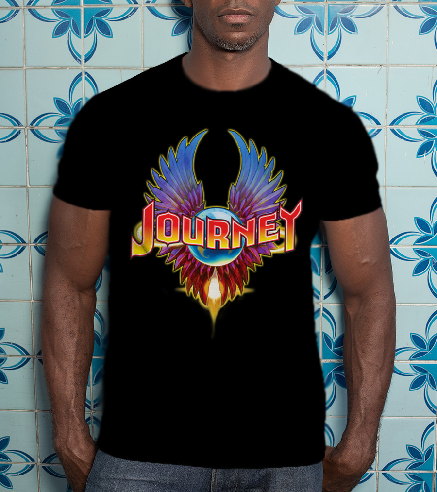 Journey Band Iconic Winged Logo T-Shirt