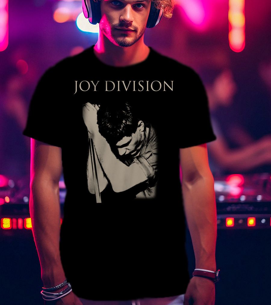 Joy Division Iconic Ian Curtis Pose T-Shirt