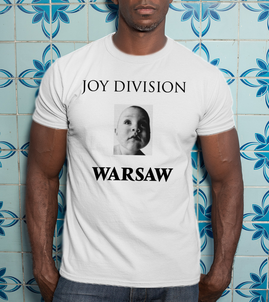 Joy Division Warsaw Baby Photo Album Cover T-Shirt