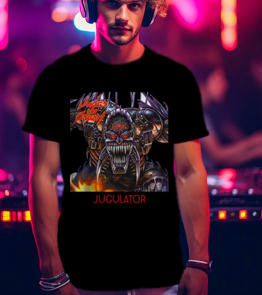 Judas Priest Jugulator Album Art T-Shirt