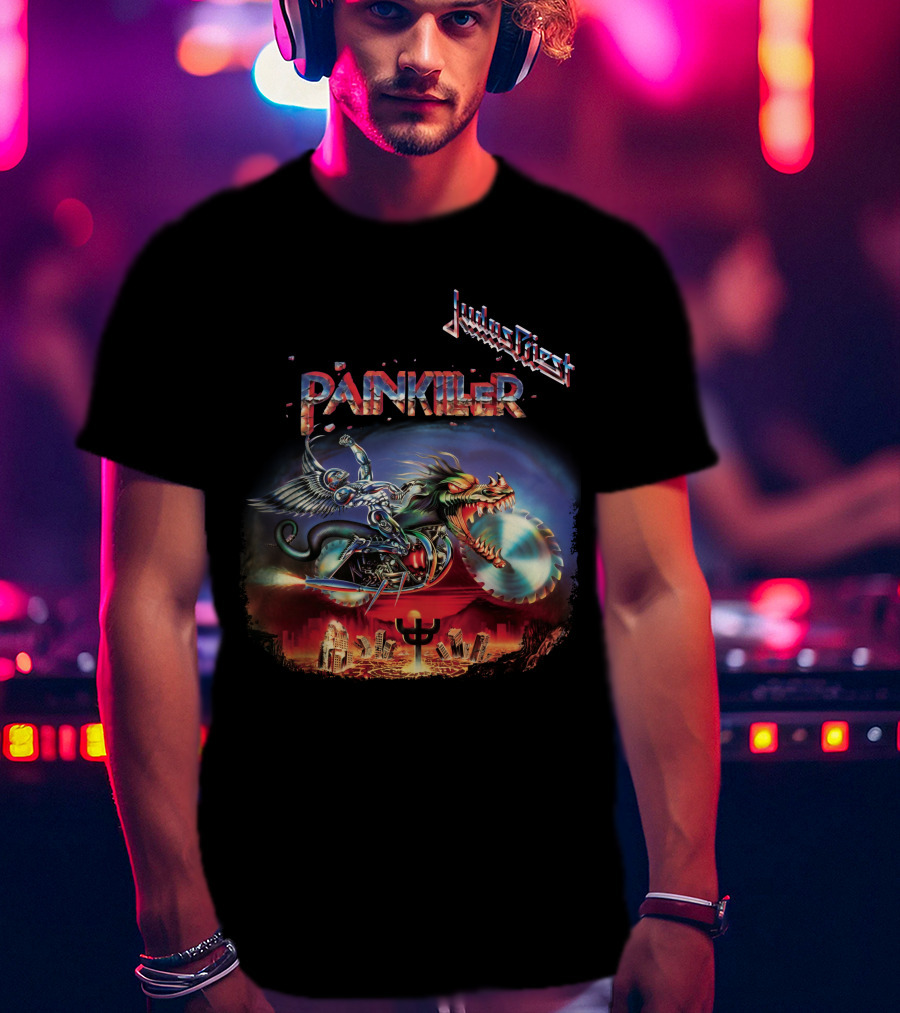 Judas Priest Painkiller Album Artwork Jdpr T-Shirt