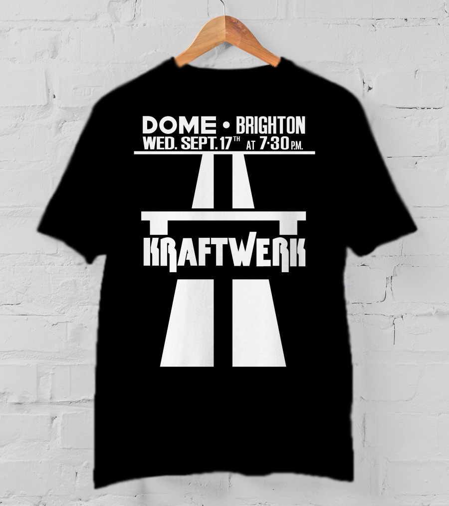 Kraftwerk Brighton Dome September 17Th 7:30 Pm T-Shirt
