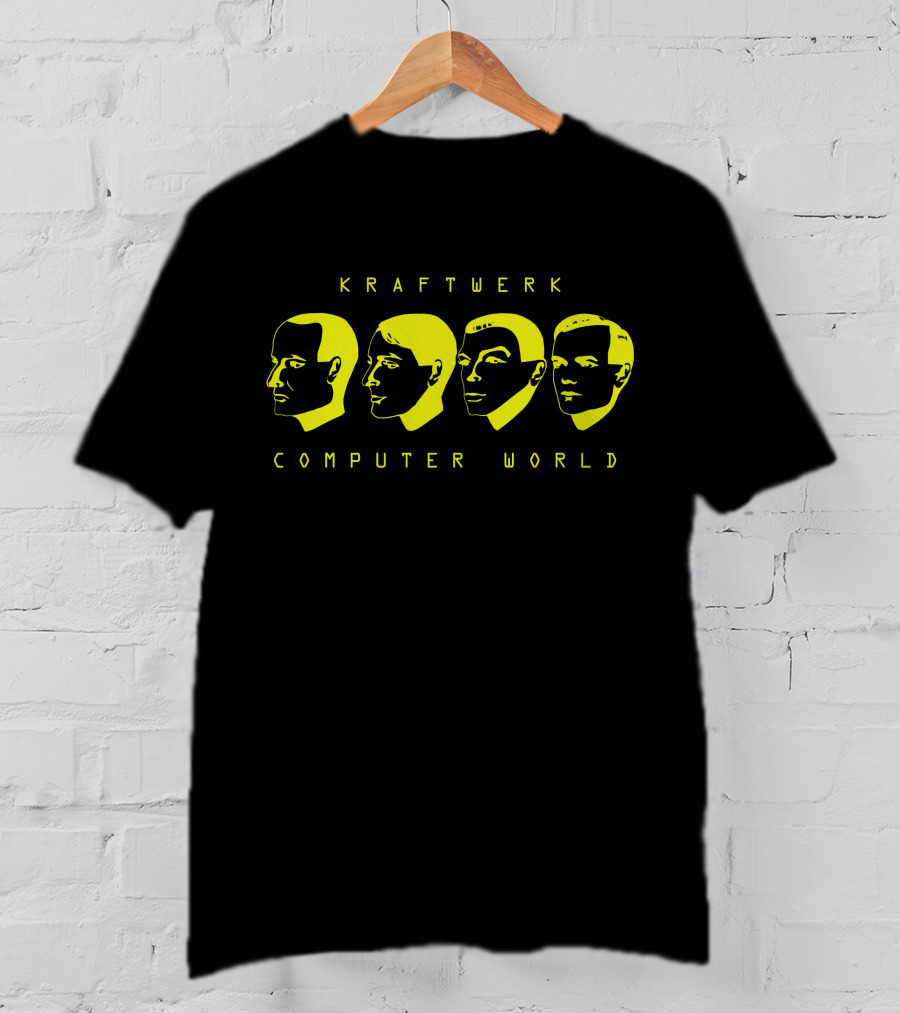Kraftwerk Computer World Album Artfaces T-Shirt