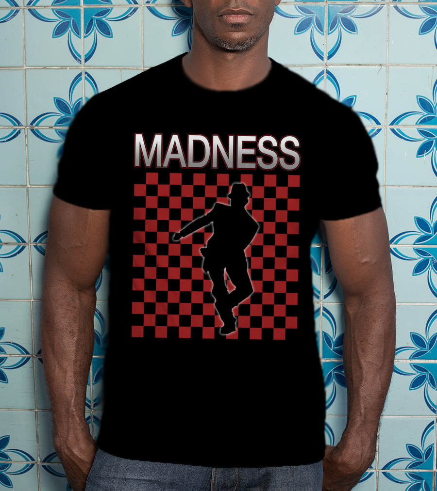 Madness Checkerboard Silhouette T-Shirt