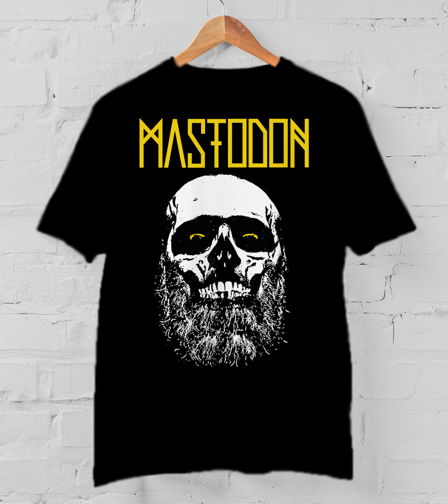 Mastodon Skull Artwork T-Shirt