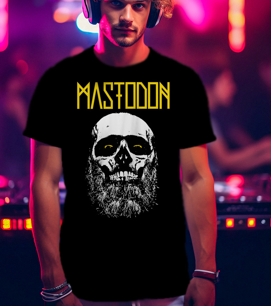Mastodon Skull Artwork T-Shirt