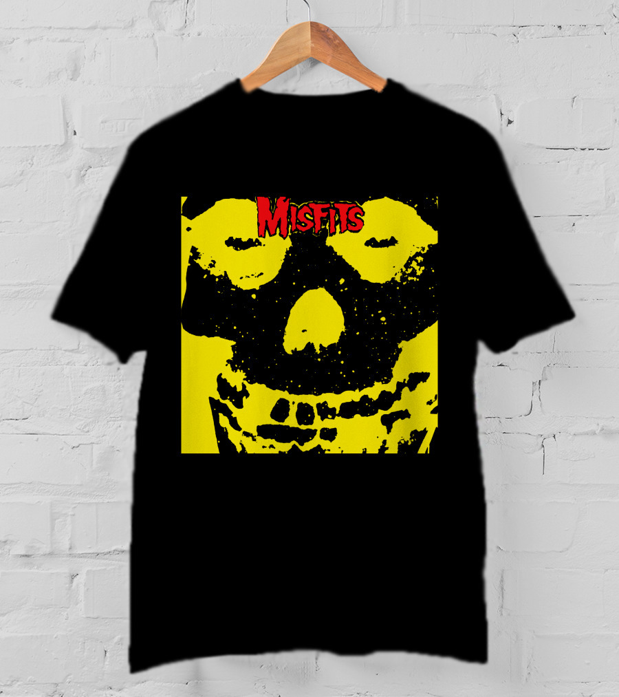 Misfits Yellow Skull T-Shirt