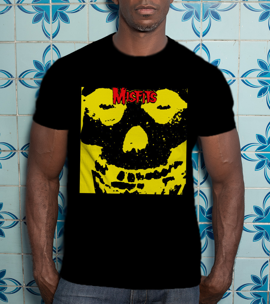 Misfits Yellow Skull T-Shirt