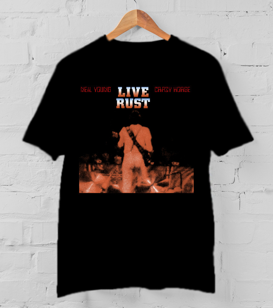 Neil Young Crazy Horse Live Rust T-Shirt