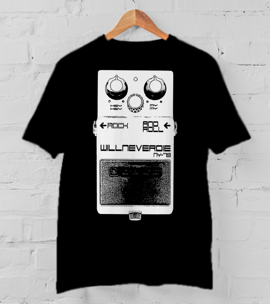 Willneverdie Ny-79 Rock And Roll T-Shirt