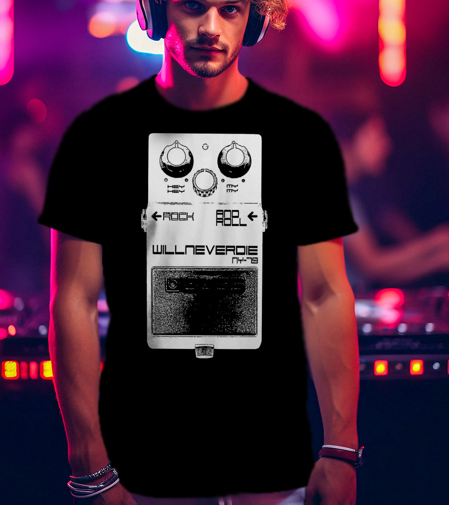 Willneverdie Ny-79 Rock And Roll T-Shirt