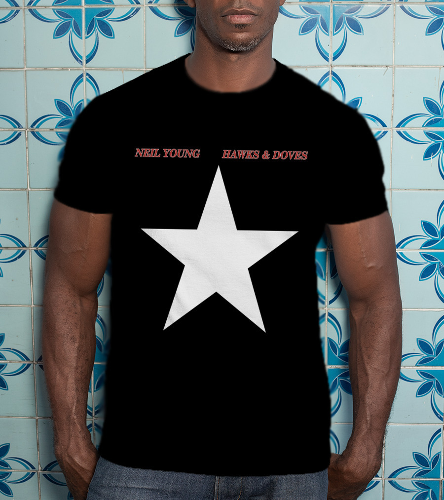 Neil Young Hawks & Doves Star T-Shirt