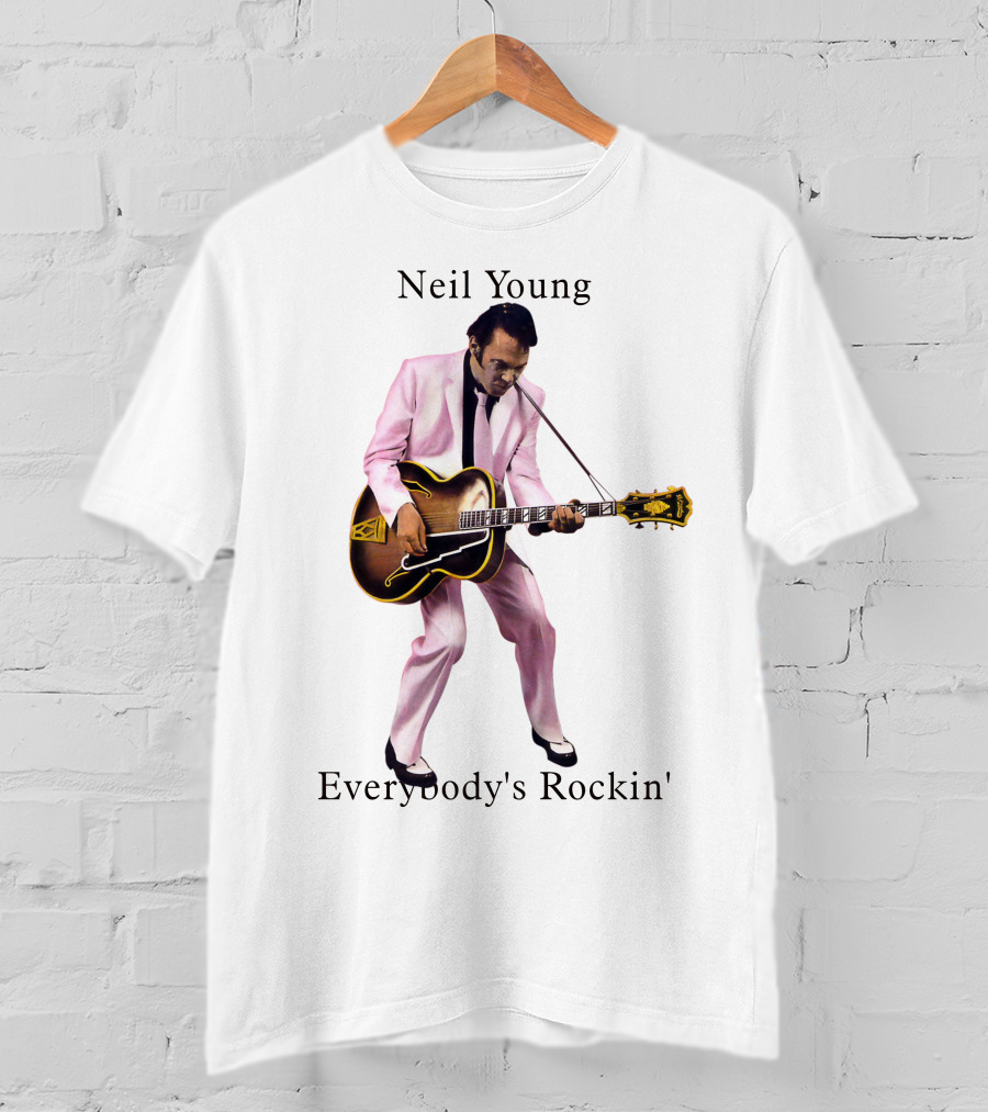 Neil Young Everybody's Rockin' T-Shirt