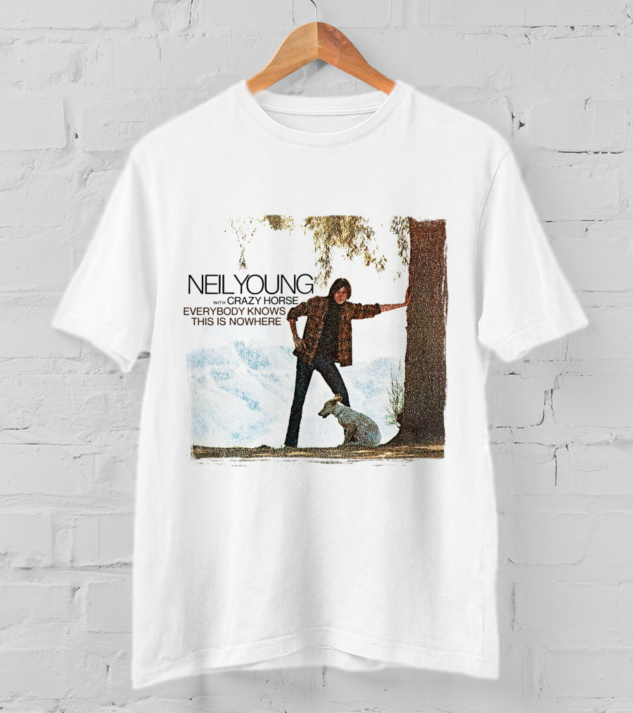 Neil Young With Crazy Horse Everybody Knows This Is Nowhere T-Shirt