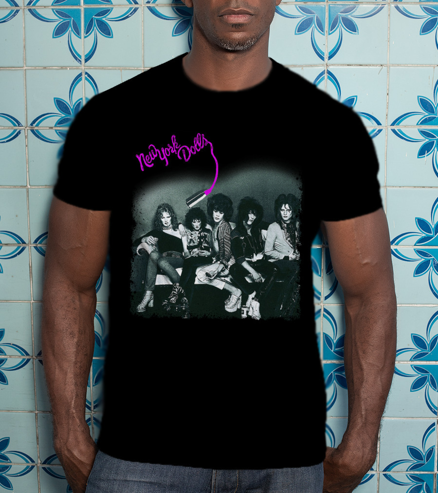 New York Dolls Band Vintage Photo T-Shirt