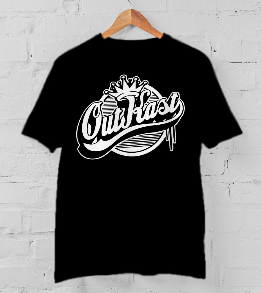 Outkast Retro Style Crowned T-Shirt