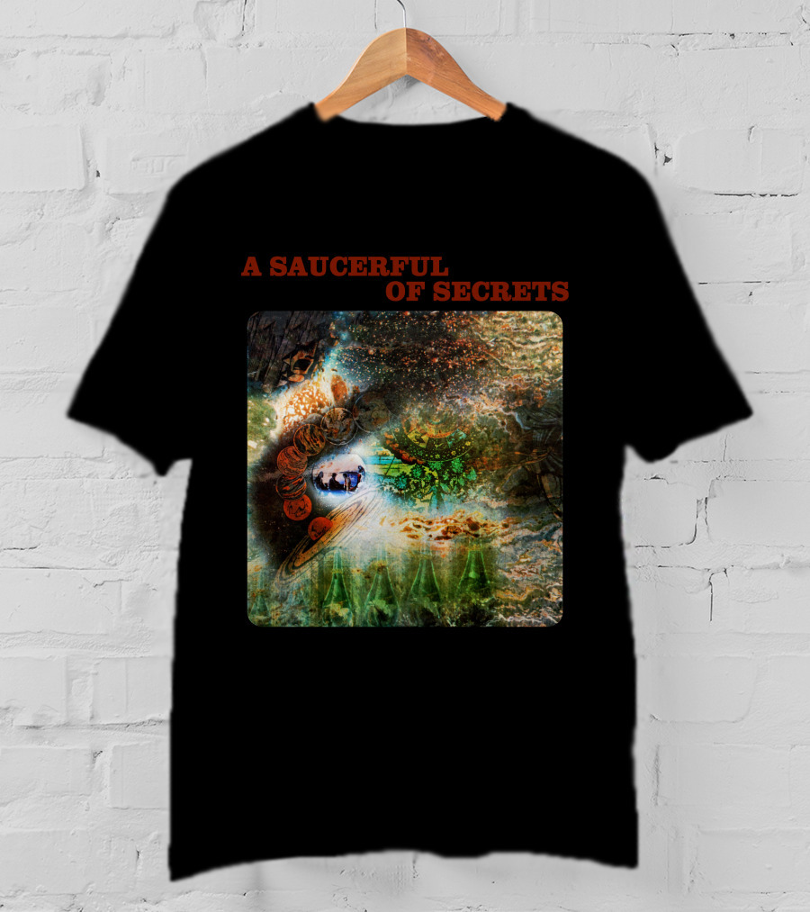 A Saucerful Of Secrets Psychedelic Cosmic T-Shirt