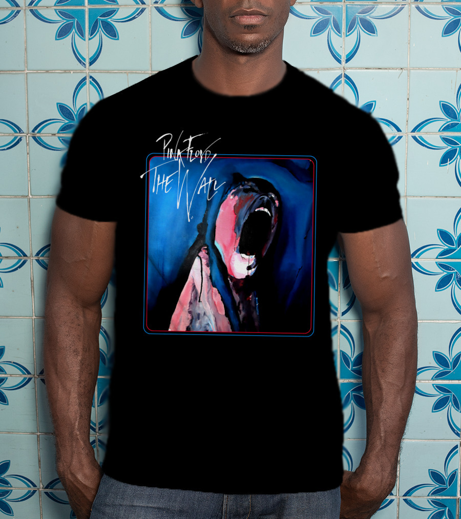 Pink Floyd The Wall Album Cover Art Scream T-Shirt