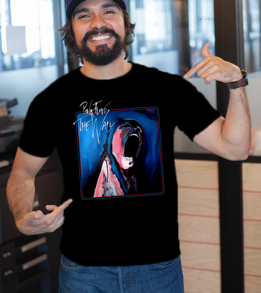Pink Floyd The Wall Album Cover Art Scream T-Shirt