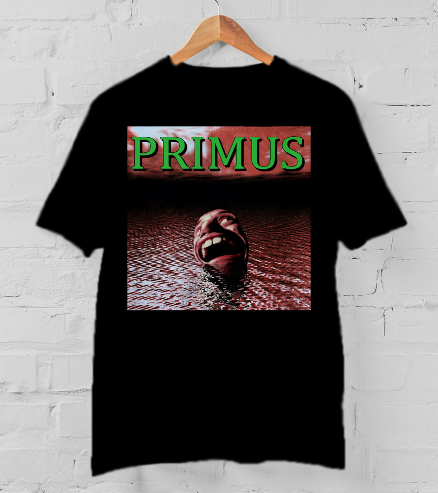 Primus Surreal Floating Head In Water T-Shirt