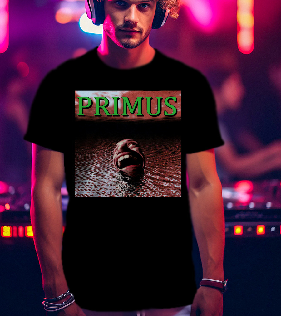 Primus Surreal Floating Head In Water T-Shirt