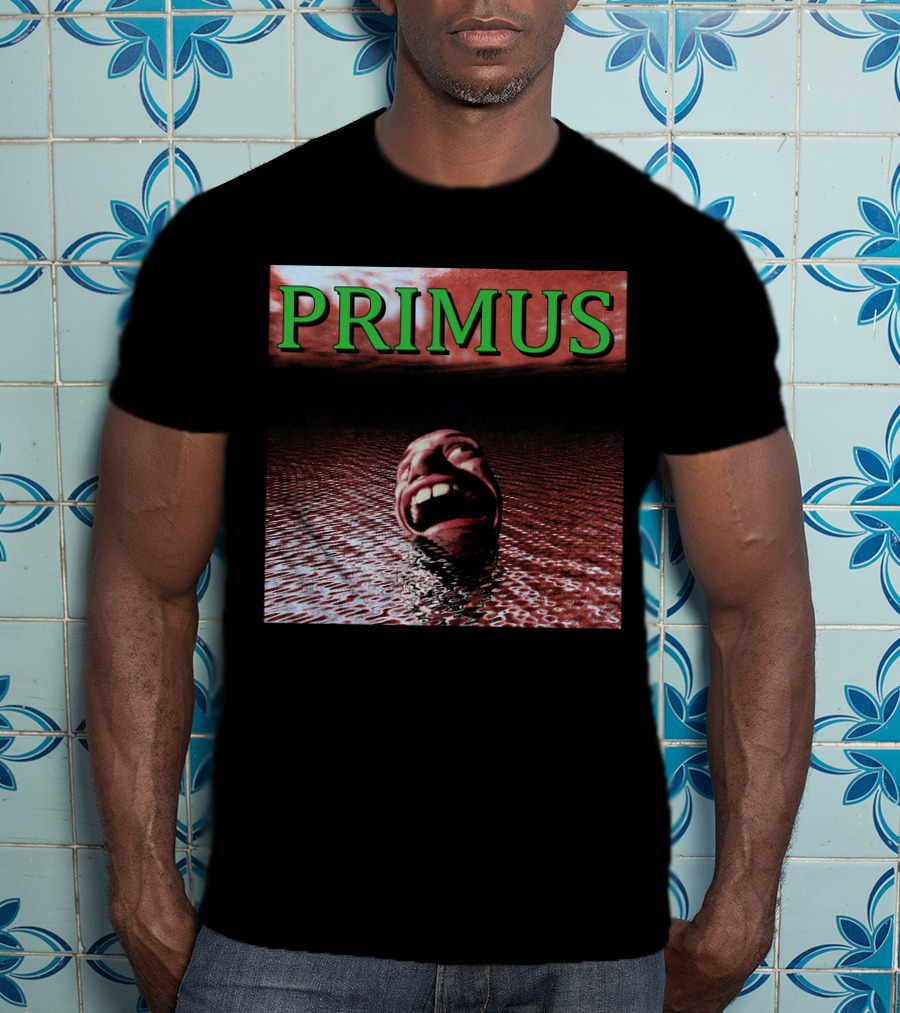 Primus Surreal Floating Head In Water T-Shirt