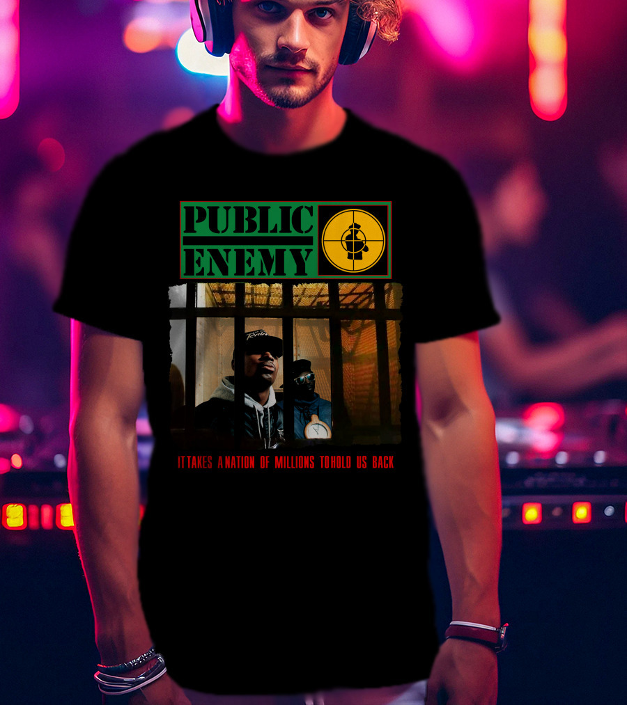 Public Enemy It Takes A Nation Of Millions To Hold Us Back T-Shirt