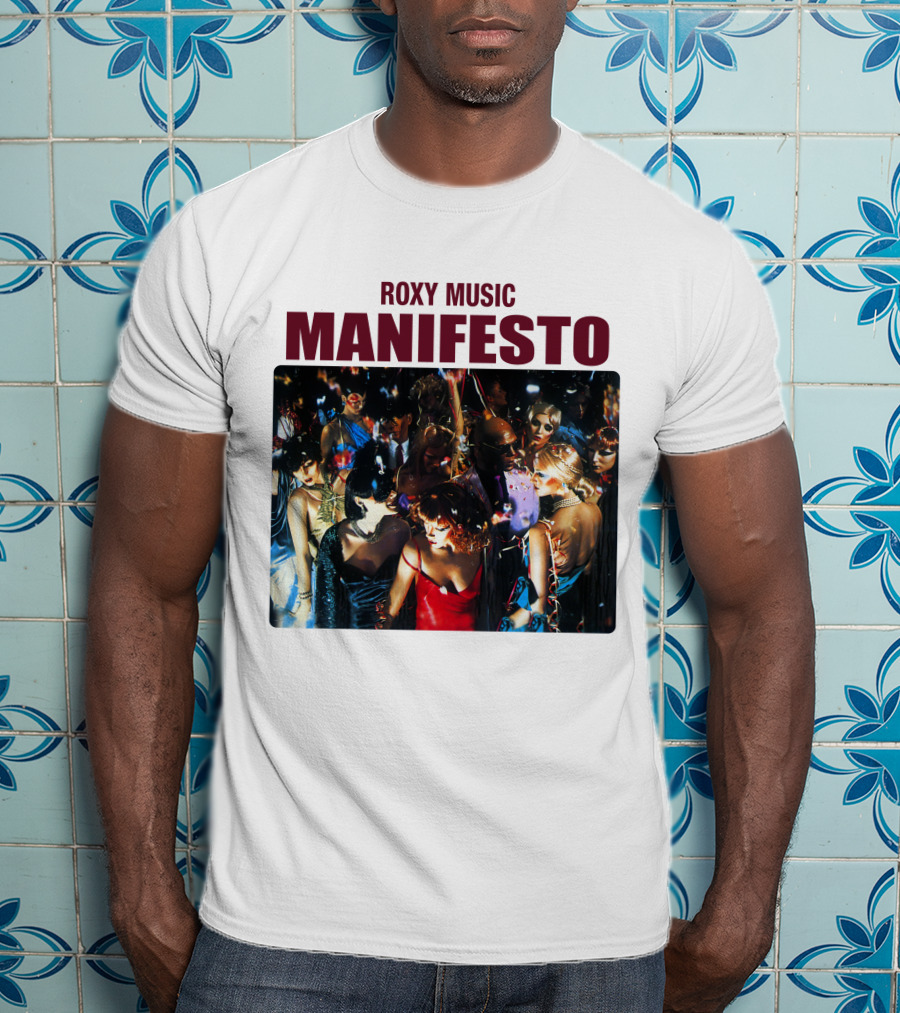 Roxy Music Manifesto Album Cover Artwork T-Shirt