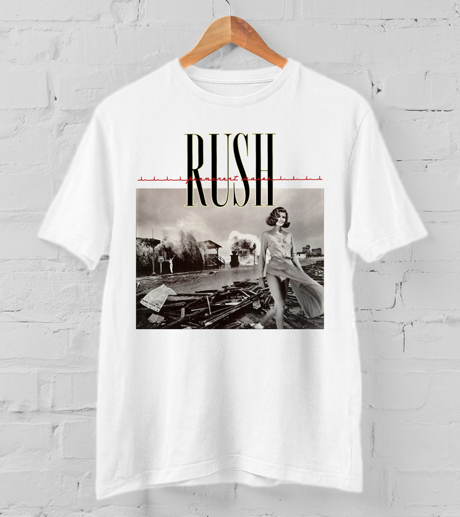 Rush Permanent Waves 18 Storm Woman T-Shirt