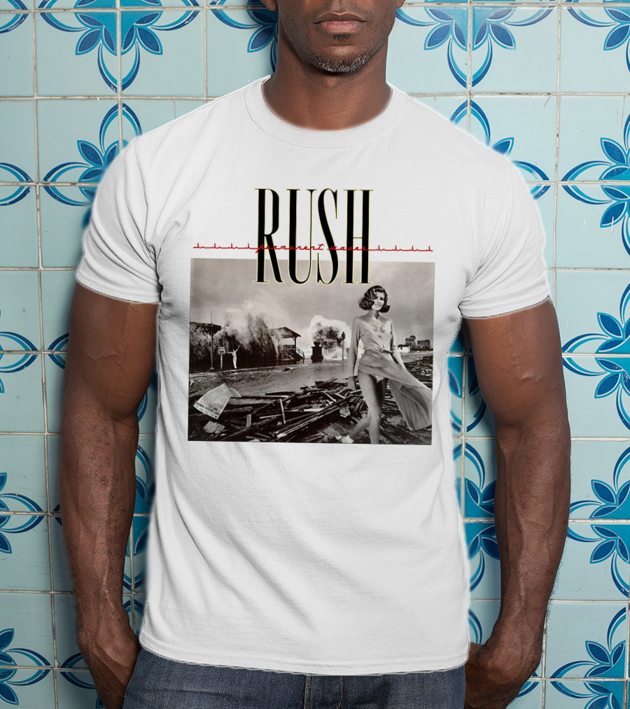 Rush Permanent Waves 18 Storm Woman T-Shirt