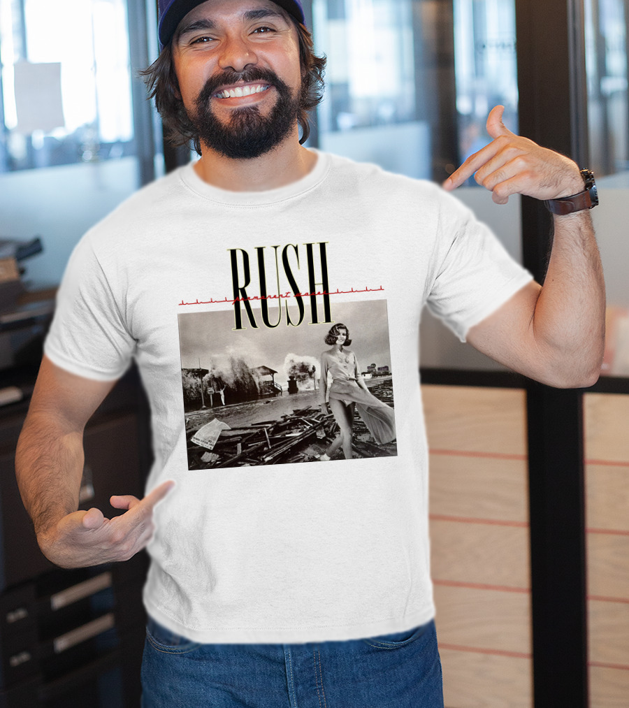 Rush Permanent Waves 18 Storm Woman T-Shirt