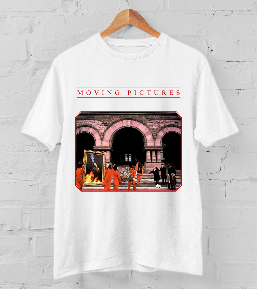 Moving Pictures Album Cover Artwork T-Shirt