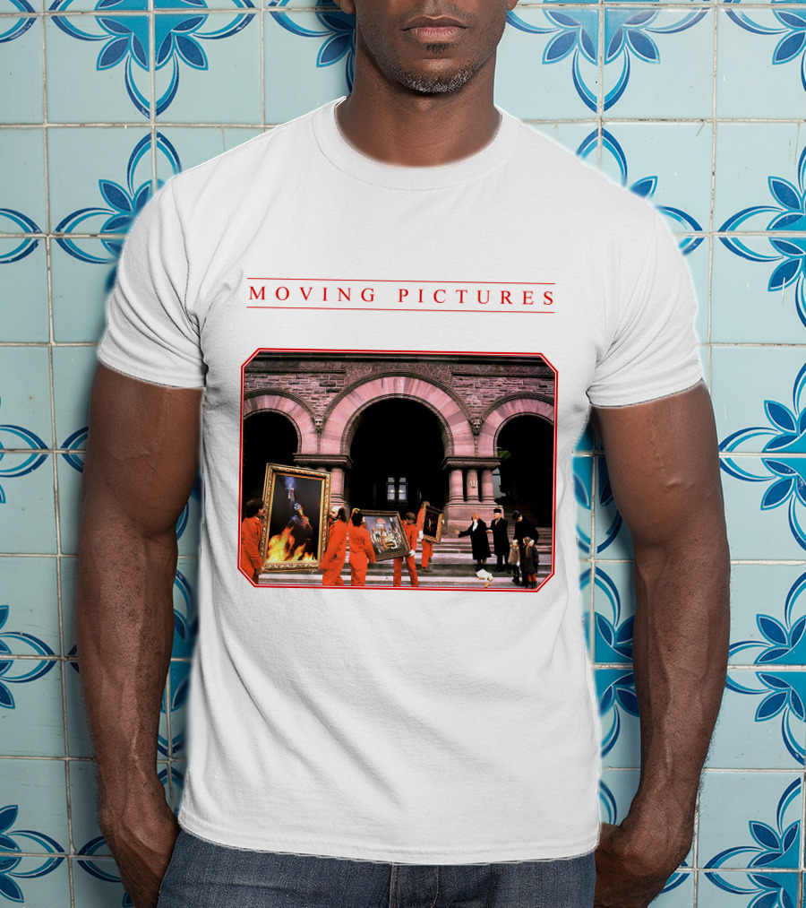 Moving Pictures Album Cover Artwork T-Shirt