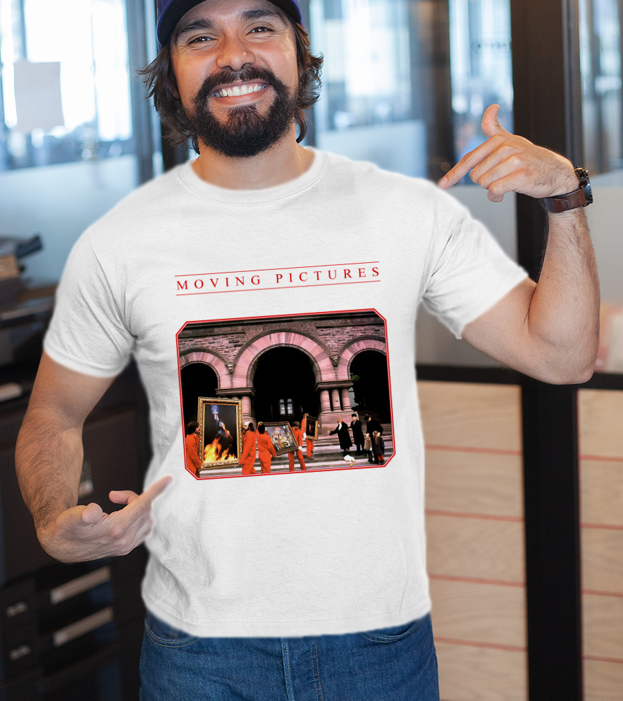 Moving Pictures Album Cover Artwork T-Shirt
