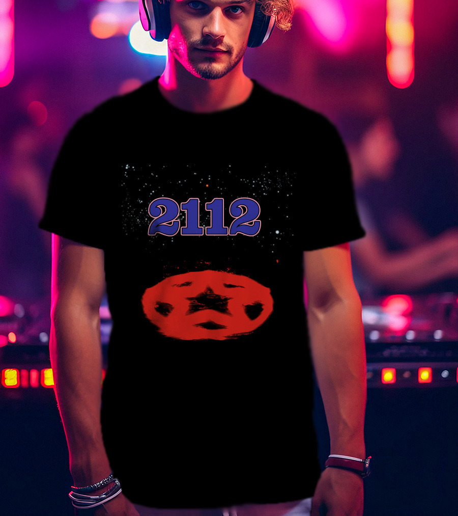Rsh Starry Red Pentagram T-Shirt