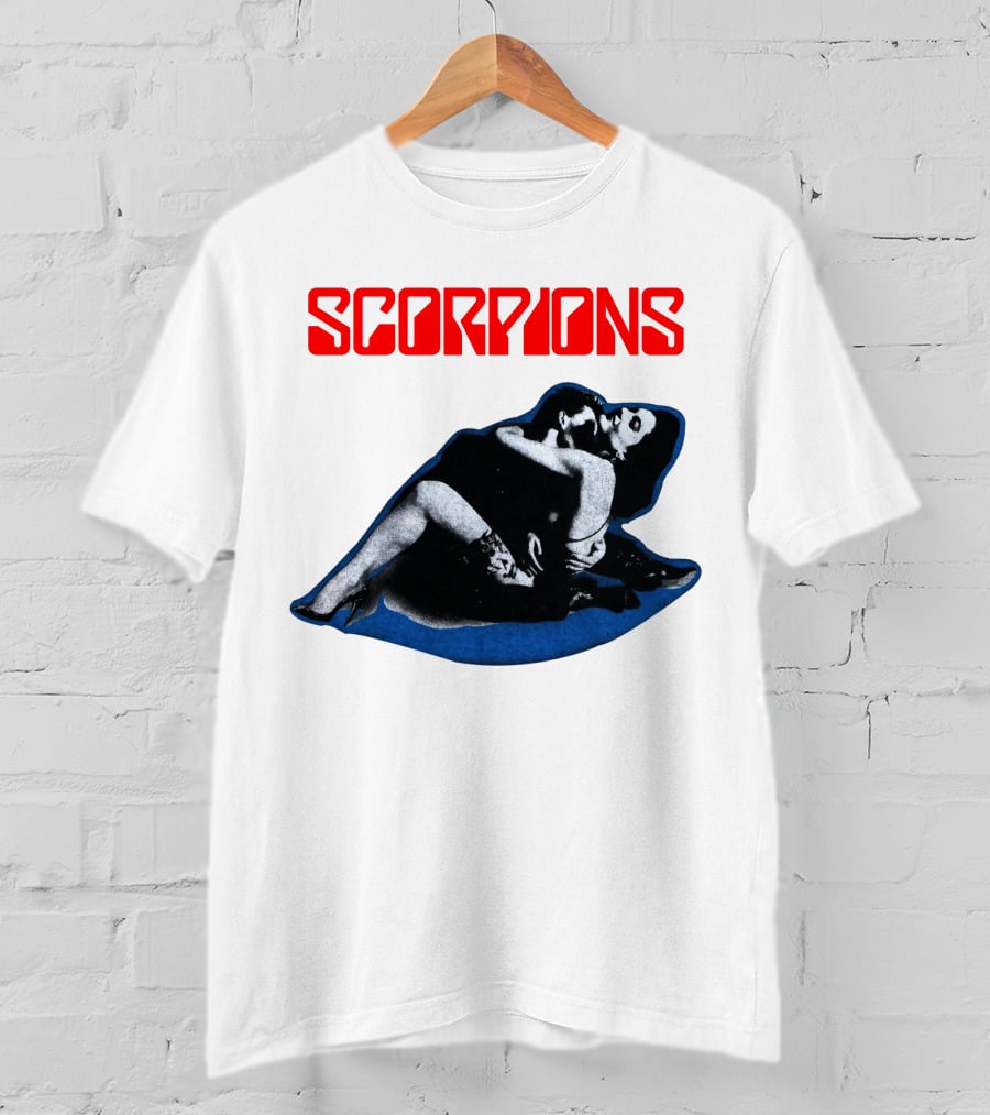 Scorpions Blackout Album Cover Art Retro T-Shirt