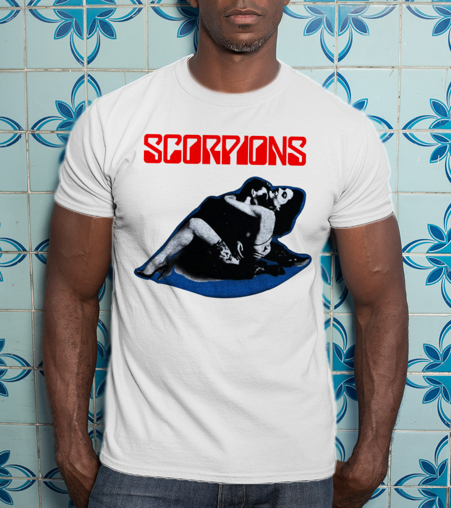 Scorpions Blackout Album Cover Art Retro T-Shirt