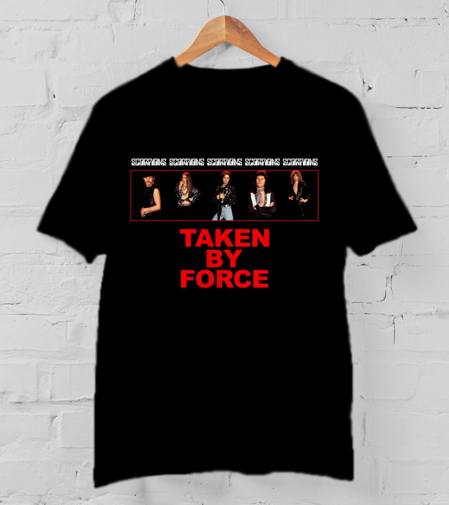 Scorpions Taken By Force Album Cover T-Shirt