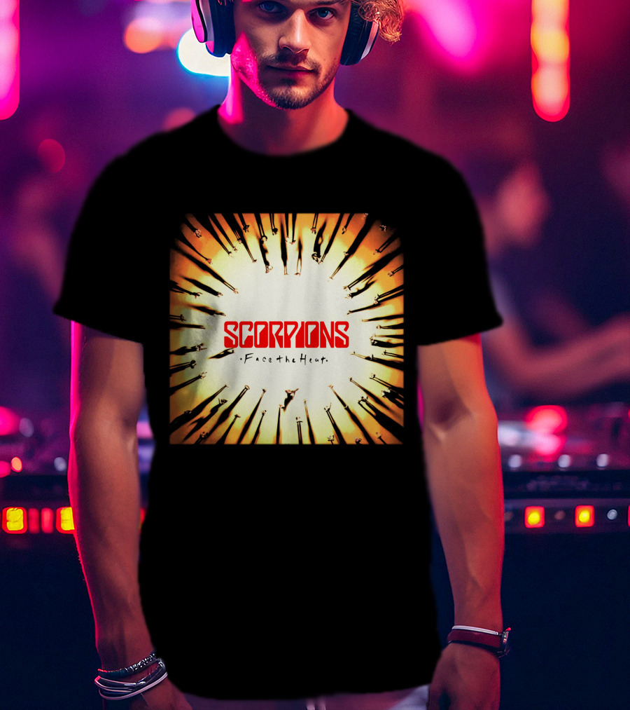 Scorpions Face The Heat Album Cover T-Shirt