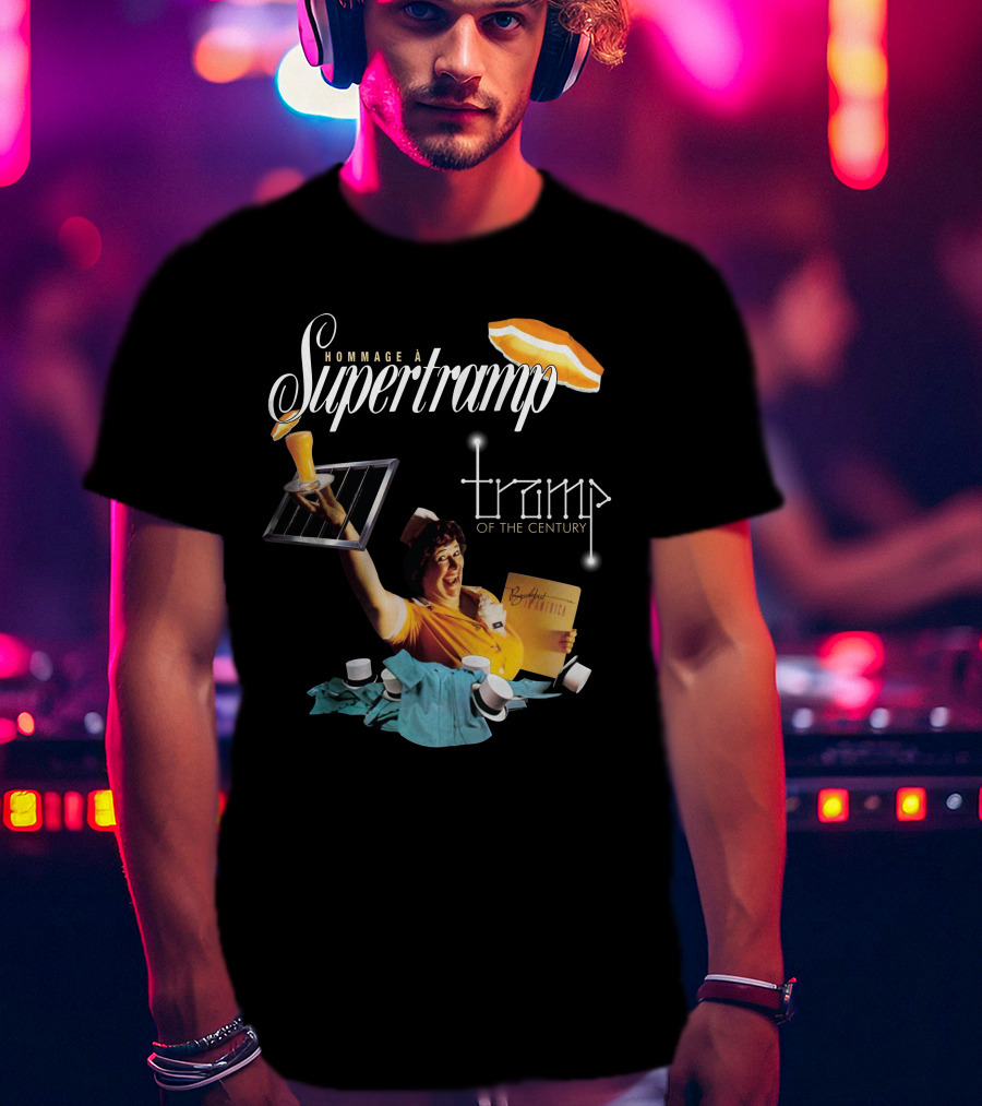 Hommage À Supertramp - Breakfast In America Tramp Of The Century T-Shirt