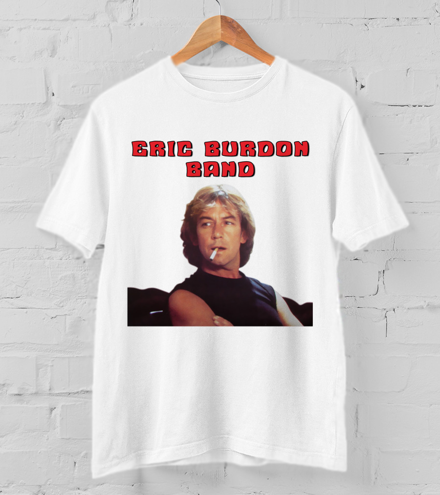Eric Burdon Band 70S Rock Style Vintage Retro Look T-Shirt