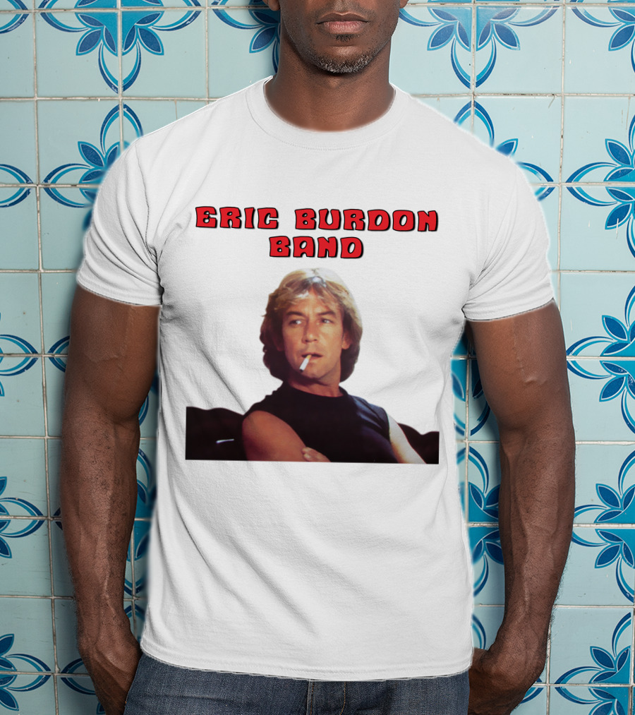 Eric Burdon Band 70S Rock Style Vintage Retro Look T-Shirt