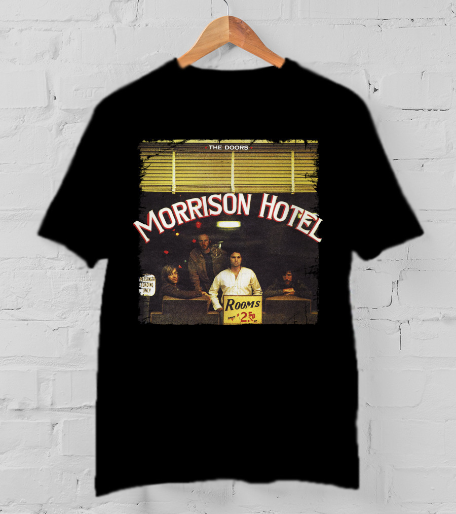 The Doors Morrison Hotel Classic Album Cover T-Shirt